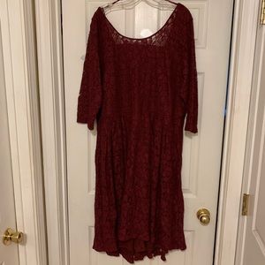 Size 26 Lane Bryant Lace Dress